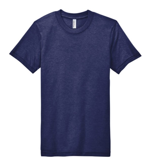 American Apparel Tri-Blend Short Sleeve Track T Shirt TR401W Bulk Custom Shirts