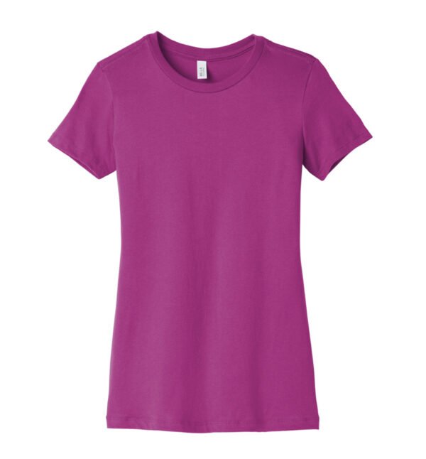 Bella Canvas Womens Ladies Slim Fit Tee T Shirts 6004 Bulk Custom Shirts