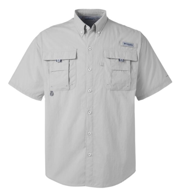Columbia Mens Bahama II Short-Sleeve PFG Shirt 7047 Custom Fishing Shirts_Bulk Custom Shirts