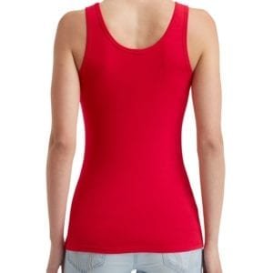 anvil 2420l custom ladies tank top bulk custom shirts red back