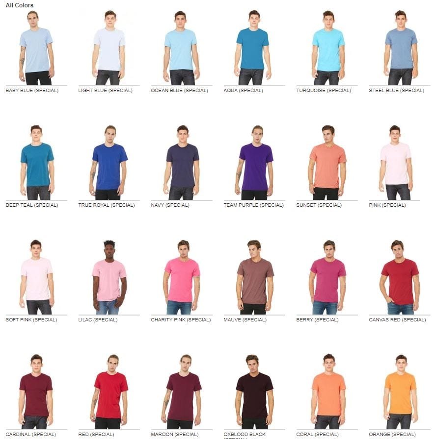Mens Custom Screen Printed T-Shirts 2 Colour Print Band Charity Shirts Wholesale