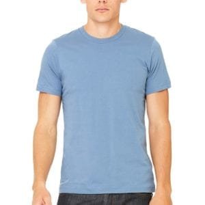 bella canvas 3001c custom shirt bulk custom shirts steel blue