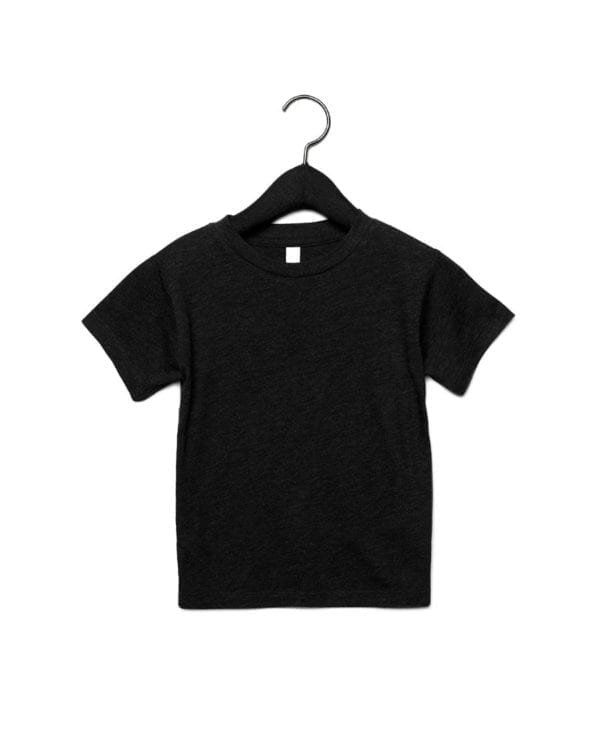 bella canvas 3413t custom toddler triblend shirt bulk custom shirts char black triblend