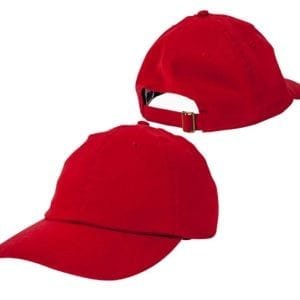 bulk custom shirt custom hats bx001 big accessories twill unstructured 6 panel red front back