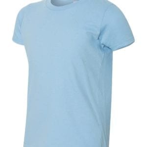 bulk custom shirts american apparel 2201w custom youth t-shirt baby blue