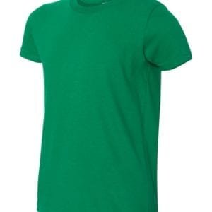 bulk custom shirts american apparel 2201w custom youth t-shirt kelly green