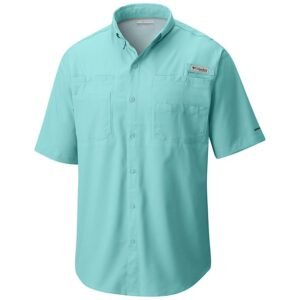 bulk custom shirts columbia 7266 men's custom personalize tamiami II short sleeve shirt gulf stream
