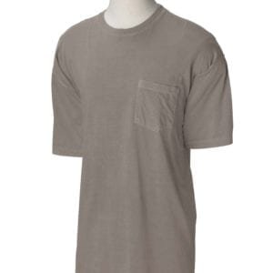 bulk custom shirts comfort colors 6030cc heavyweight rs custom pocket t shirt grey