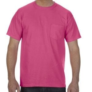 bulk custom shirts comfort colors 6030cc heavyweight rs custom pocket t shirt heliconia