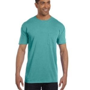 bulk custom shirts comfort colors 6030cc heavyweight rs custom pocket t shirt sea
