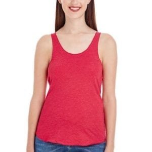 bulk custom shirts custom american apparel bb308w ladies poly cotton racerback custom tank heather red