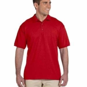 bulk custom shirts gildan g280 ultra cotton 6oz custom polo red