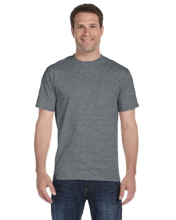 bulk custom shirts gildan g800 50-50 5.5 oz personlized t-shirts graphite