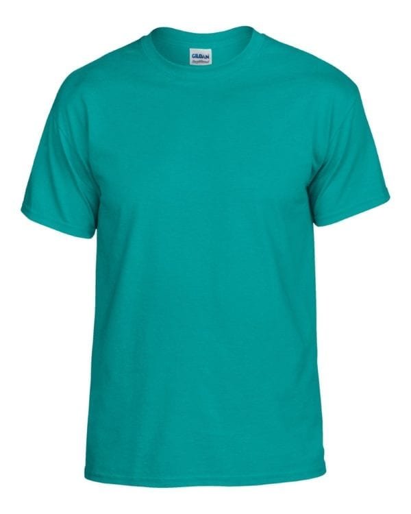 bulk custom shirts gildan g800 50-50 5.5 oz personlized t-shirts jade dome