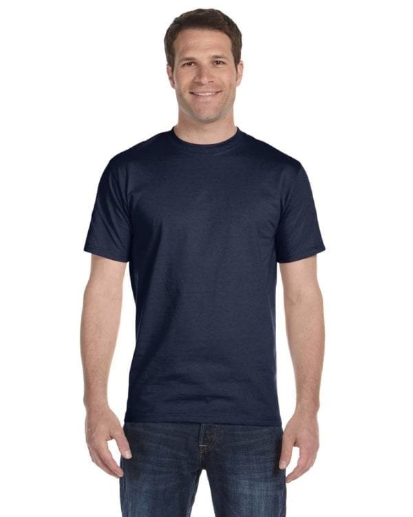 bulk custom shirts gildan g800 50-50 5.5 oz personlized t-shirts sport dark navy