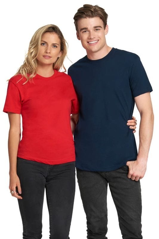 Next Level 3600 Unisex Cotton 4.3oz T-Shirt - Bulk Custom Shirts