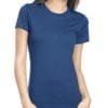 bulk custom shirts next level n3900 ladies boyfriend personalized wholesale comfortable shirt cool blue
