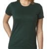 bulk custom shirts next level n3900 ladies boyfriend personalized wholesale comfortable shirt forest green