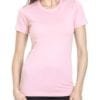 bulk custom shirts next level n3900 ladies boyfriend personalized wholesale comfortable shirt light pink