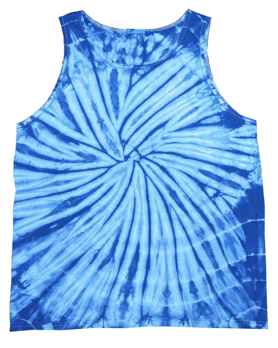Tie Dye Tank Top Large Youth Cotton Premade