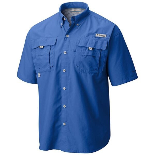 columbia bahama ii 7047 vivid blue custom polos bulk custom shirts vivid blue