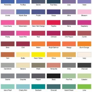 comfort colors 6030CC color swatches