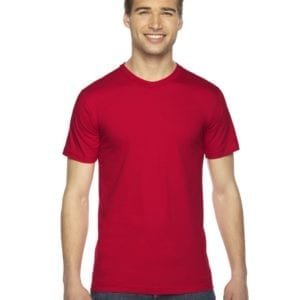 custom american apparel 2001w custom jersey short sleeve shirt red (2)
