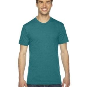 custom american apparel triblend custom shirt tr401w tri evergreen
