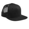 custom hats big accessories bx025 surfer trucker custom cap black black
