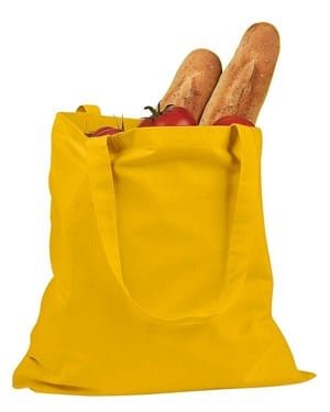 custom shopping bag custom tote bags badedge be007 yellow