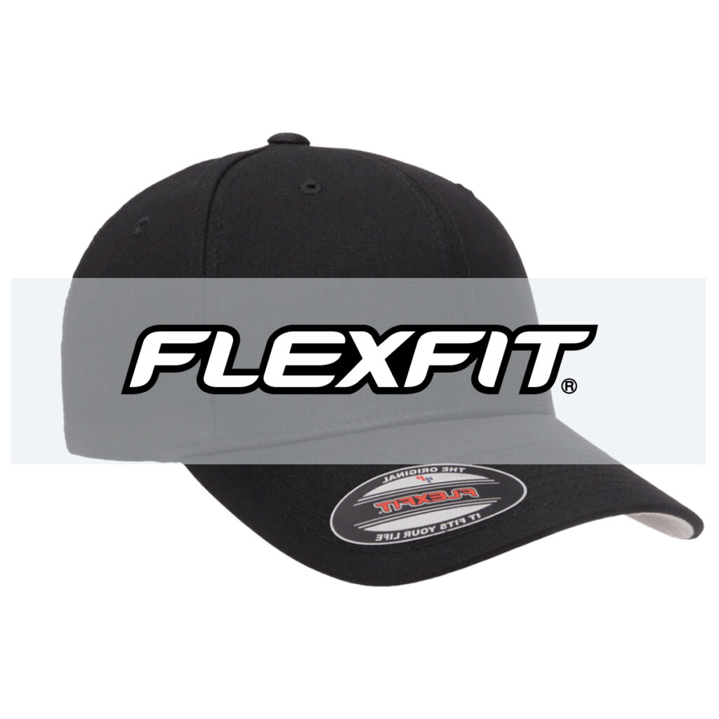 flexfit hats logo embroidery